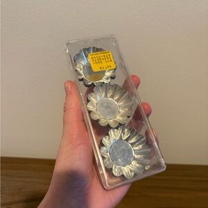 Lot Of 18 Vintage Metal Fluted Pastry Candy Petit Fours Molds Tins WITH BOX